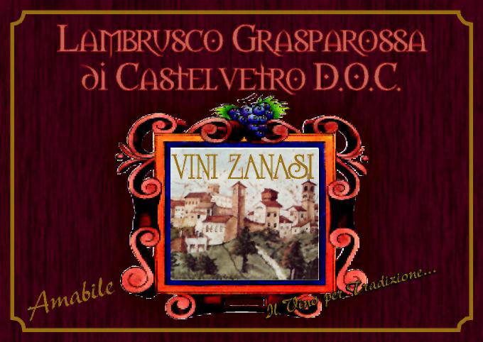 Graspadolce Lambrusco Grasparossa di Castelvetro Amabile sa