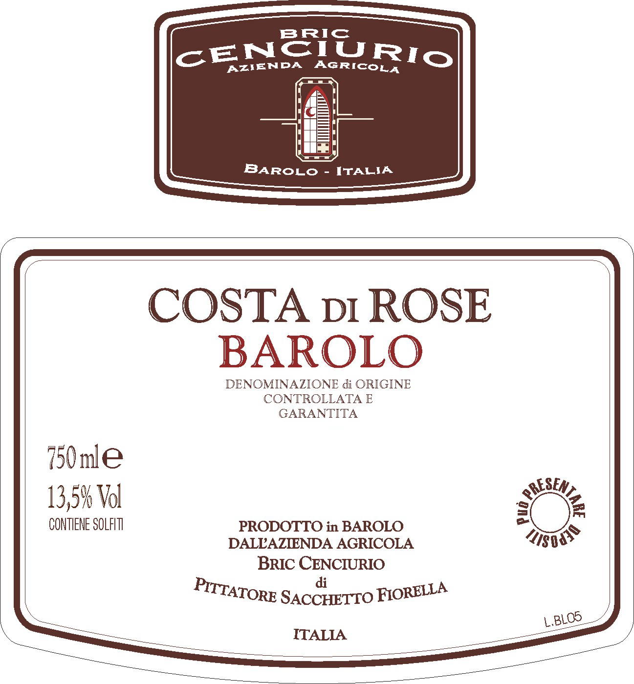 Barolo Coste di Rose 2007