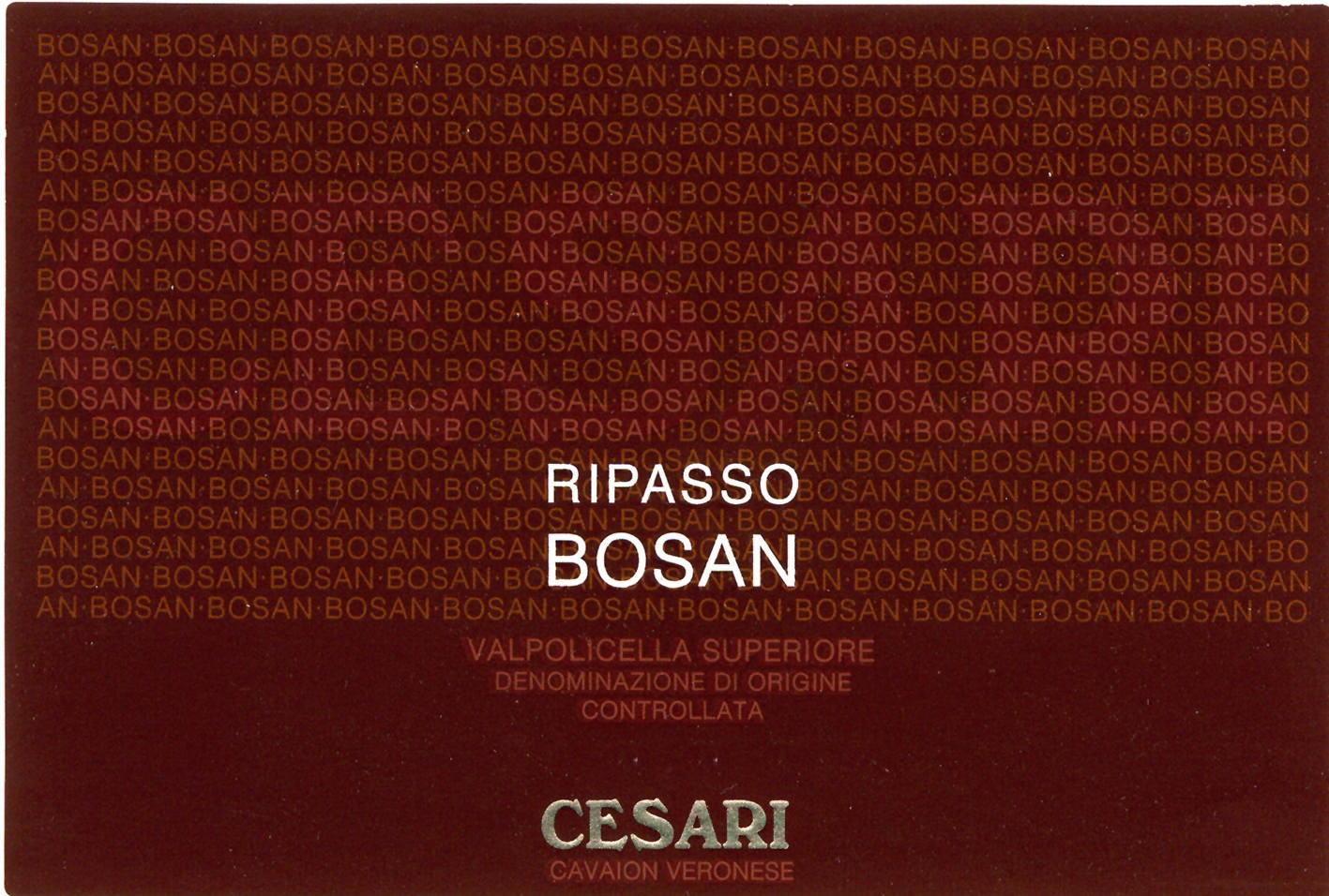 Bosan Valpolicella Classico Superiore Ripasso Doc 2005