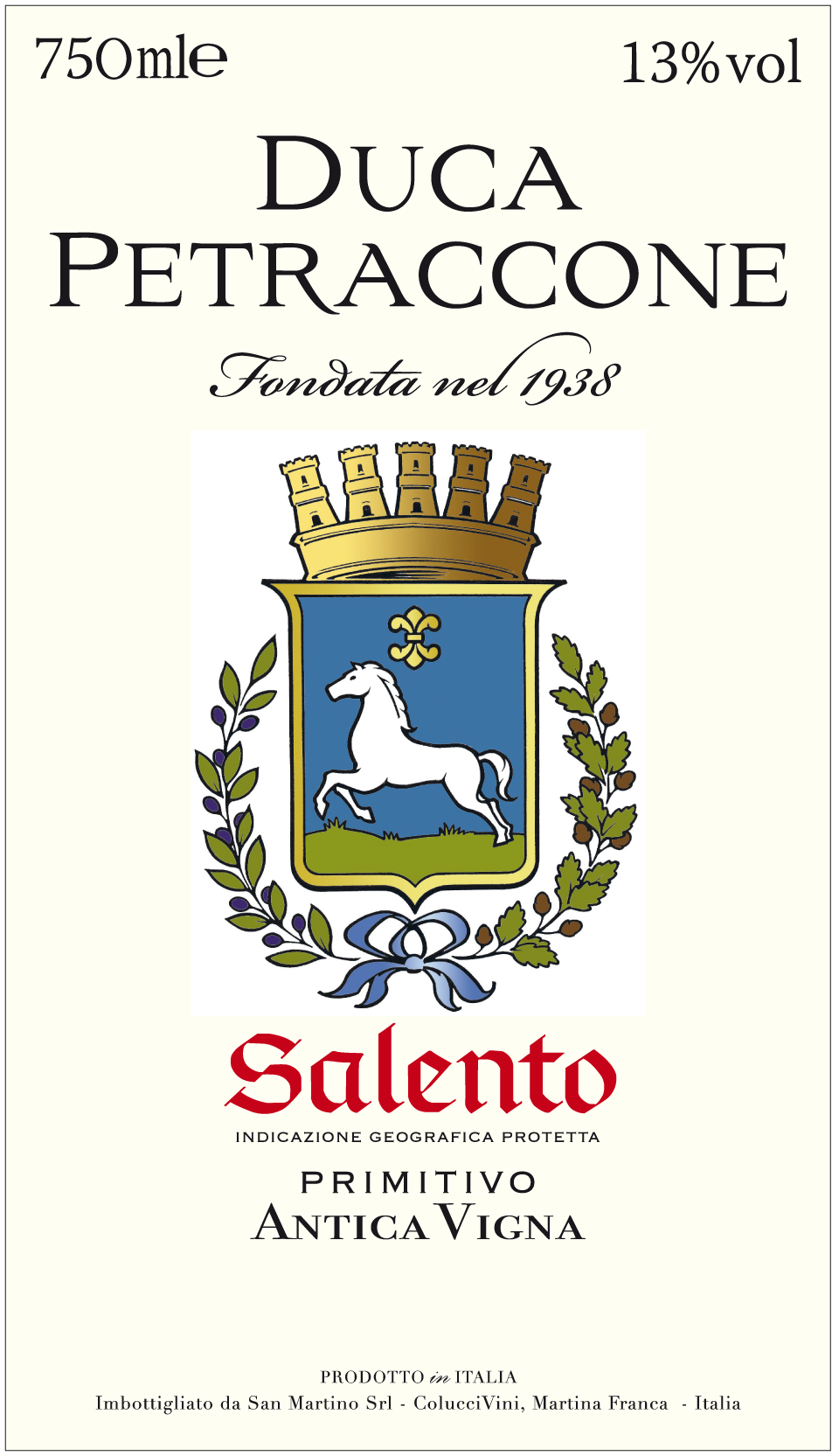 Primitivo Duca Petraccone 2006