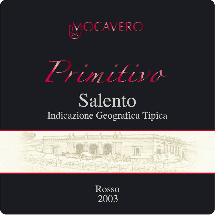 Primitivo Salento Sjre 2012