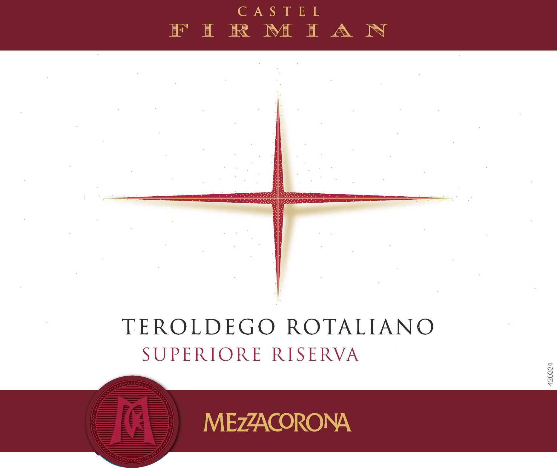 Castel Firmian Teroldego Rotaliano Riserva 2016