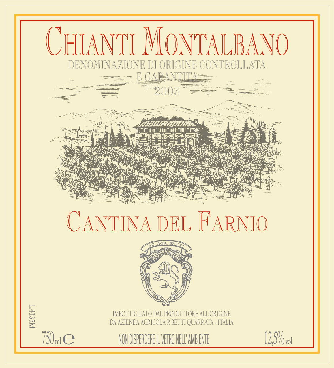 Chianti Montalbano 2007