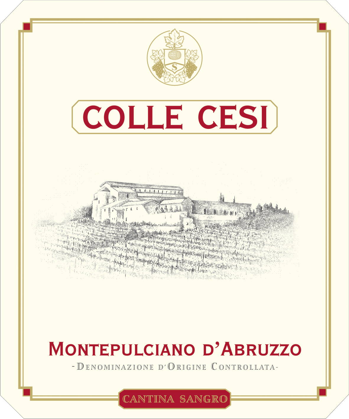 Montepulciano d'Abruzzo Colle Cesi 2007