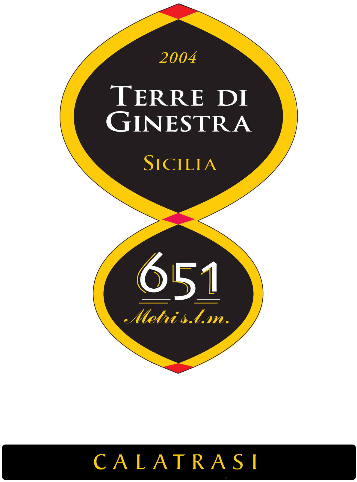 Nero d'Avola Syrah 651 Terre di Ginestra 2006