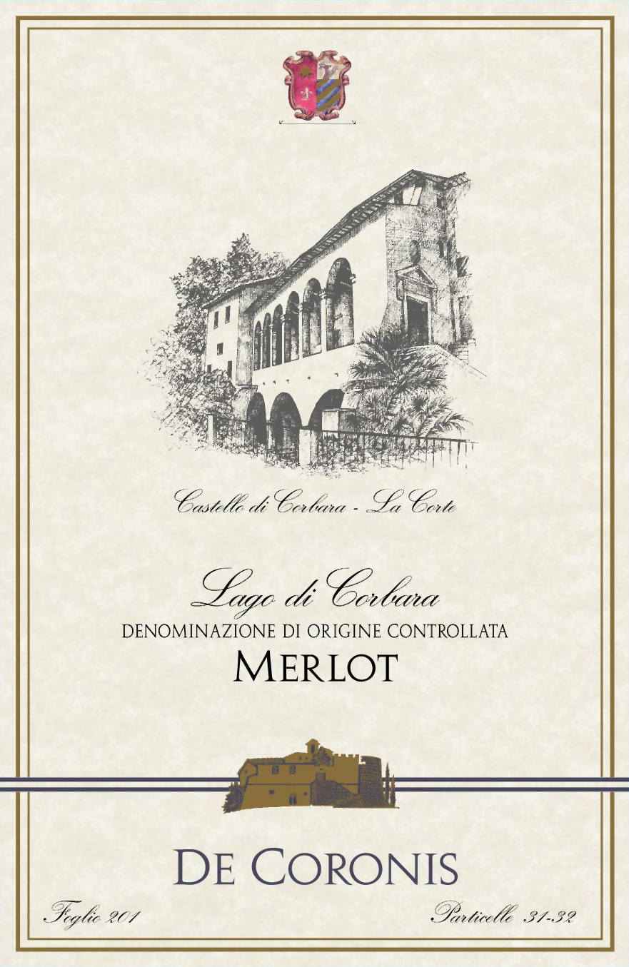 De Coronis Lago di Corbara Merlot Doc 2005