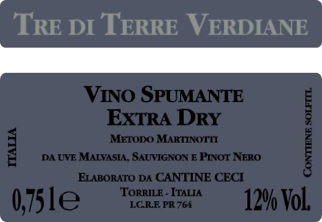 Tre di Terre Verdiane Extra Dry sa