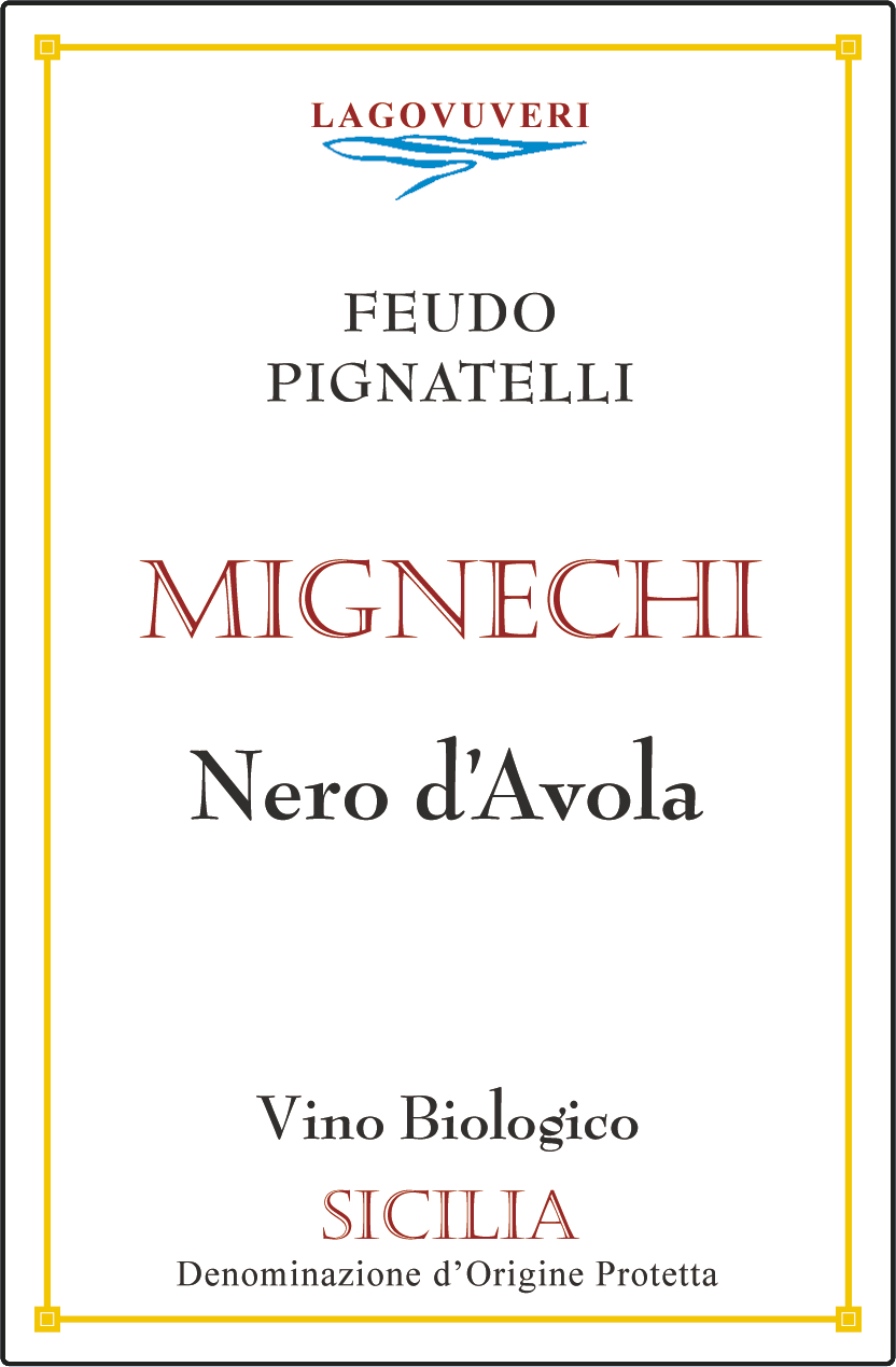Nero d'Avola Mignechi Feudo Pignatelli 2020
