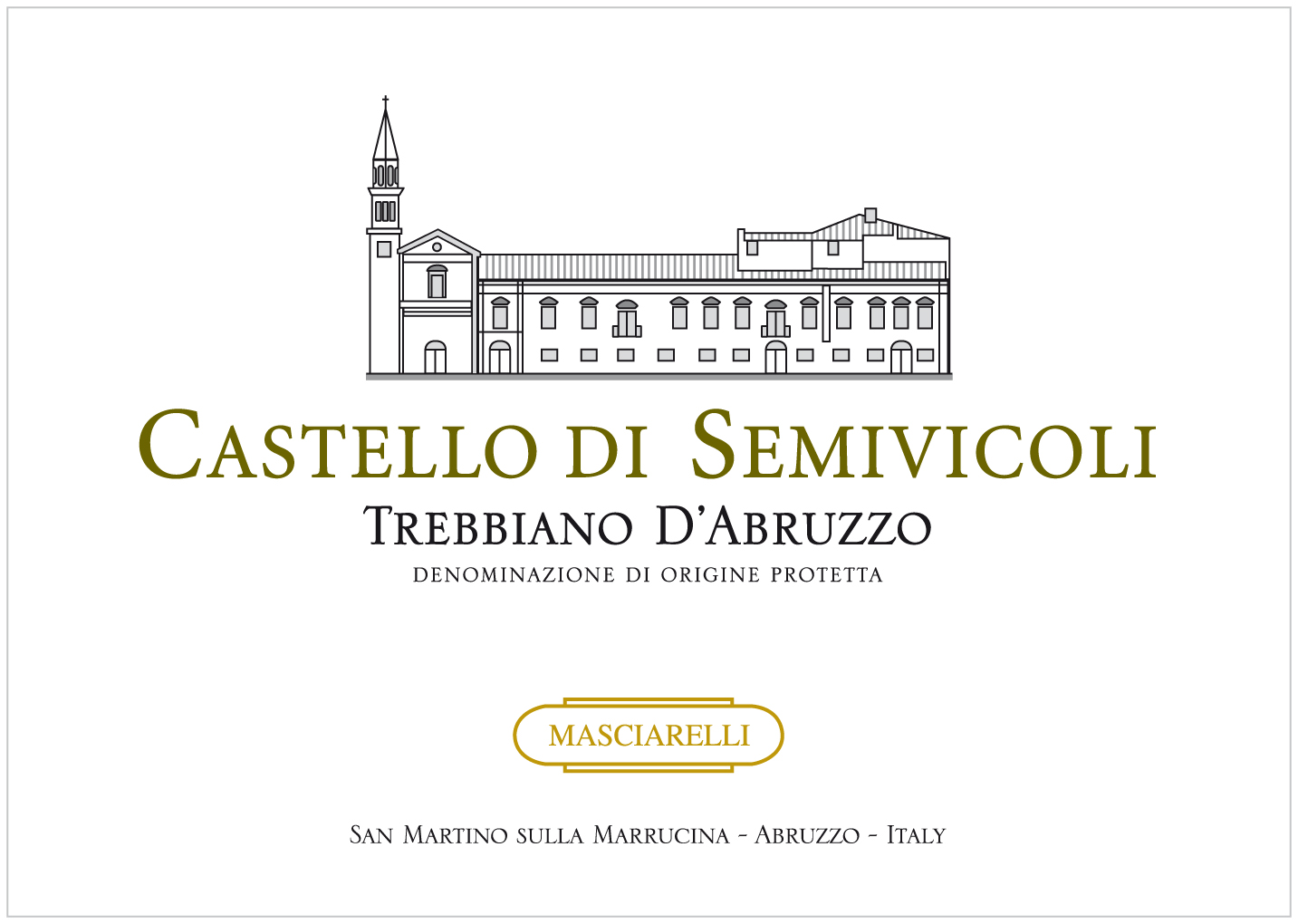 Trebbiano d'Abruzzo Castello di Semivicoli 2008