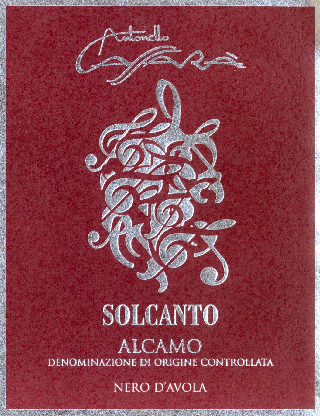 Nero d'Avola Solcanto 2007
