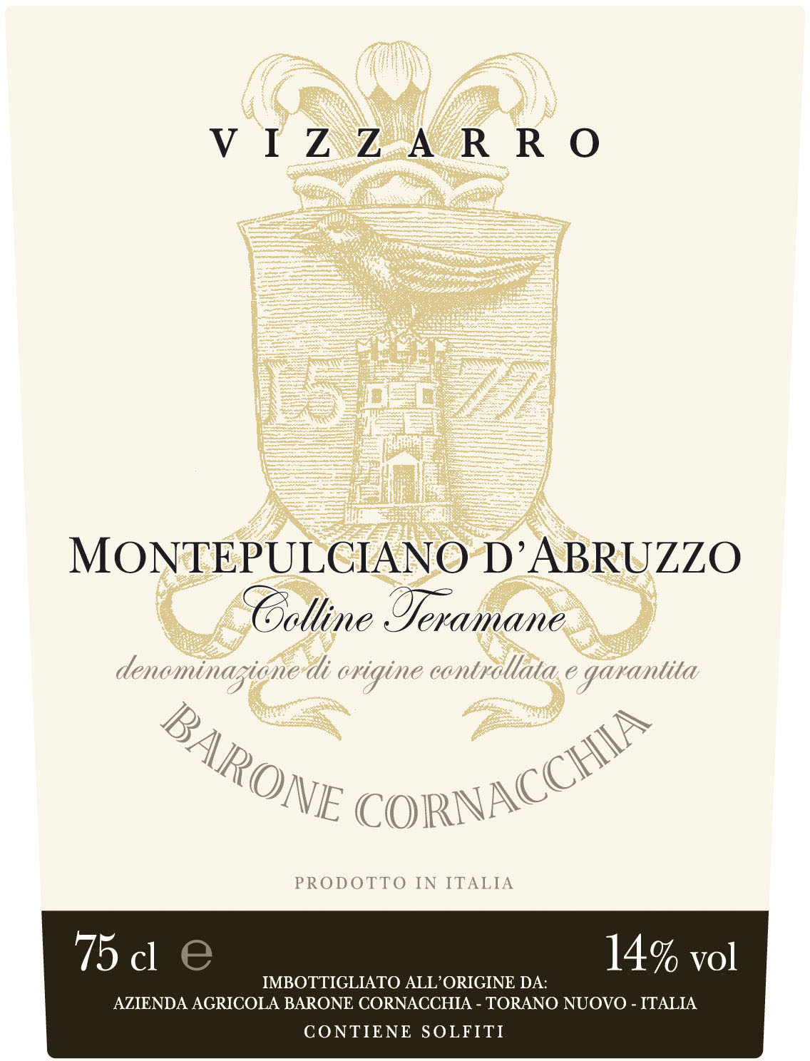 Vizzarro Montepulciano d'Abruzzo Riserva Colline Teramane 2008