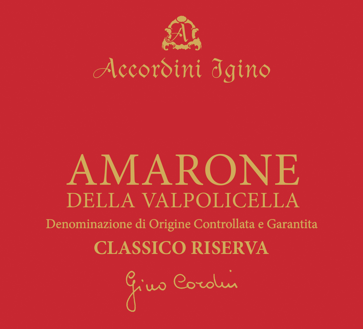 Amarone Classico Riserva Gino Cordin 2011