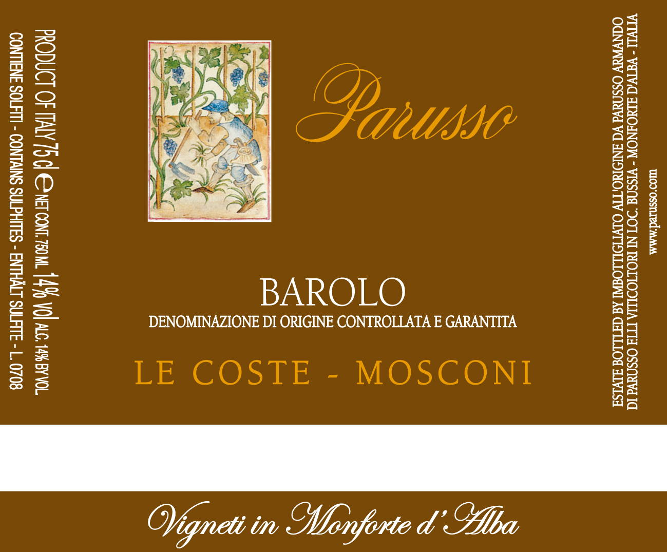 Barolo Le Coste Mosconi 2013