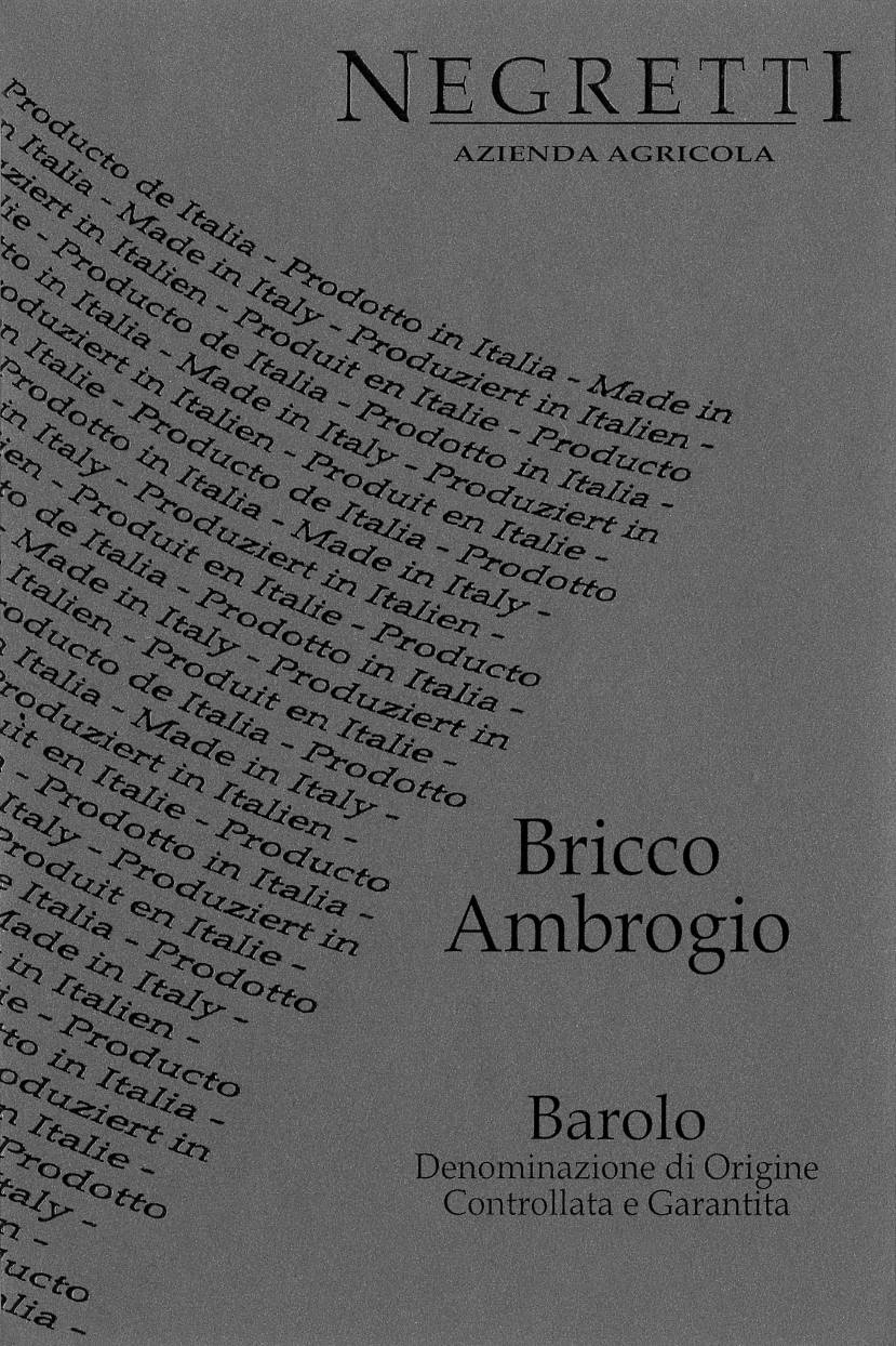 Barolo Docg Bricco Ambrogio 2008