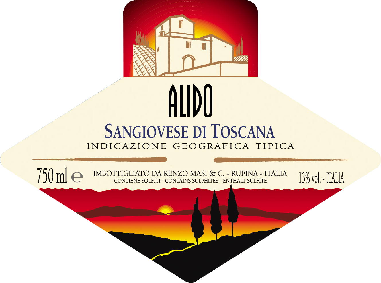 Sangiovese di Toscana Alido 2008