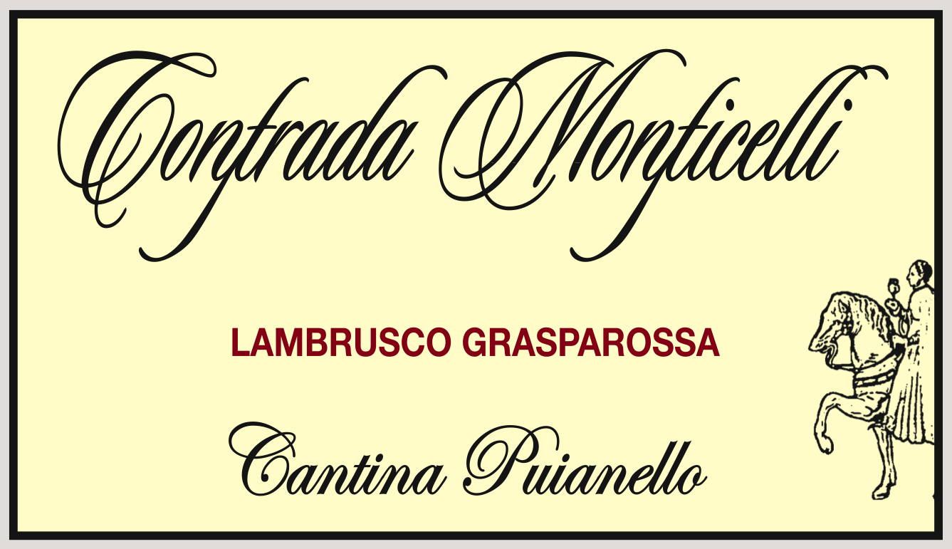 Lambrusco Contrada Monticelli sa