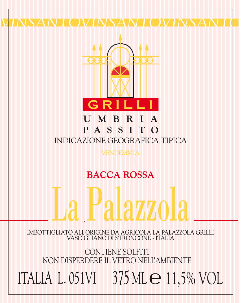 Passito Grilli Bacca Rossa 2006