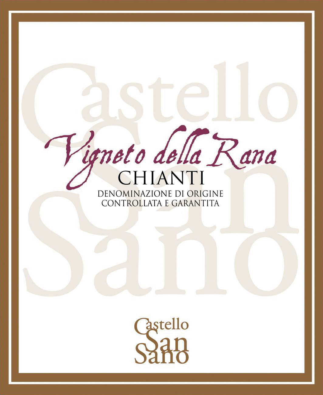 Chianti Vigneto della Rana 2009