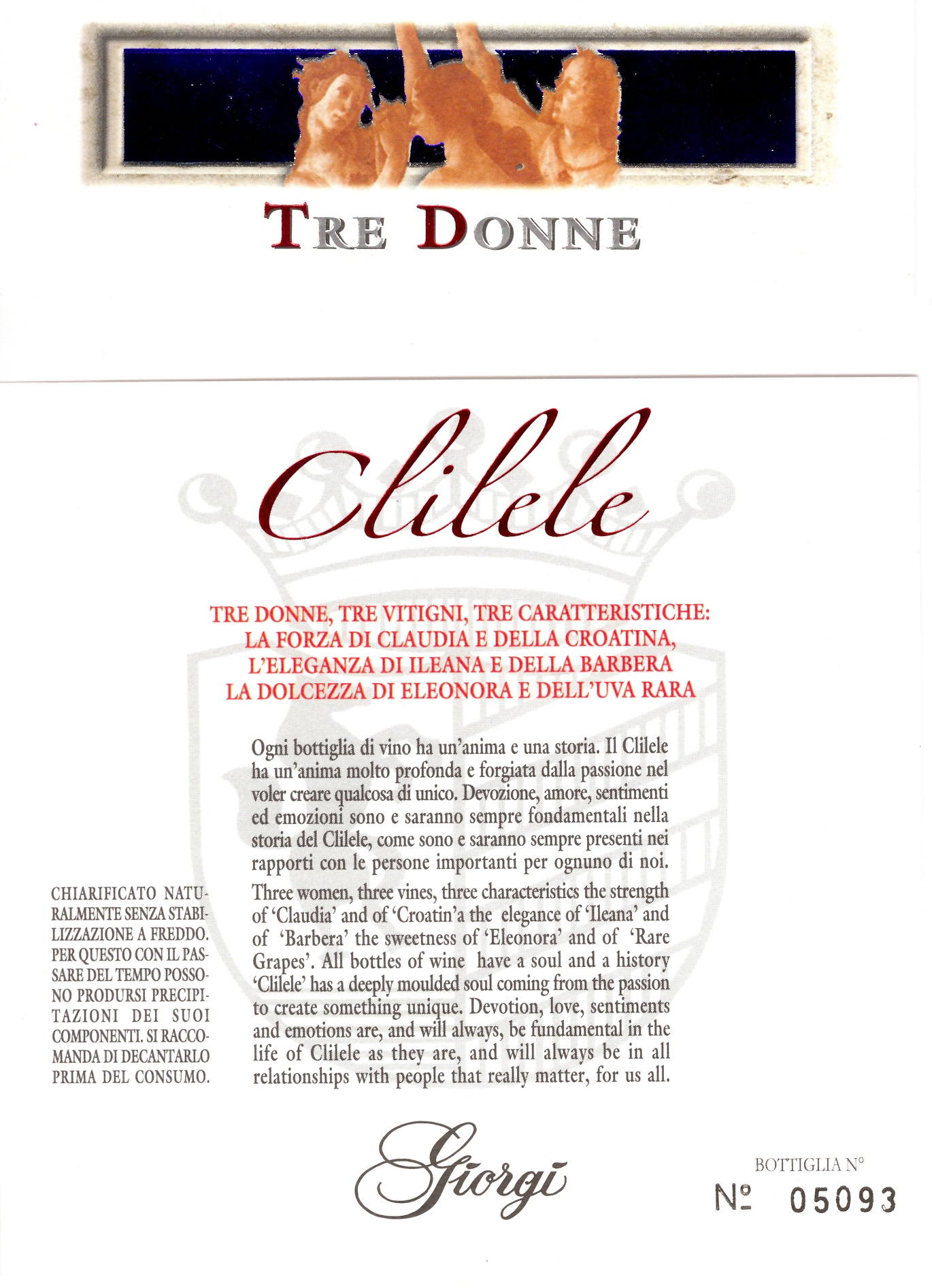 Tre Donne Clilele 2011