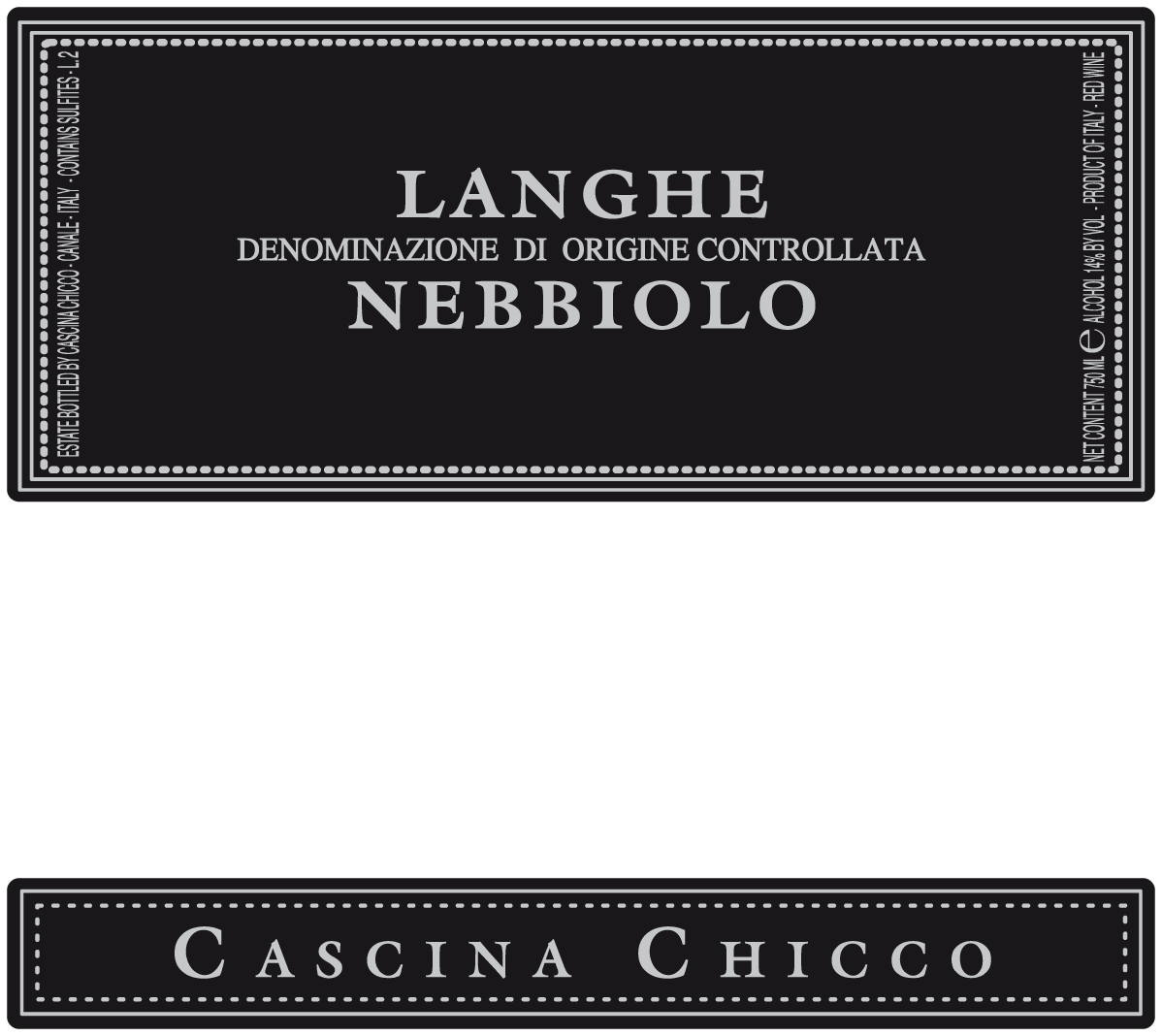 Nebbiolo Langhe 2012