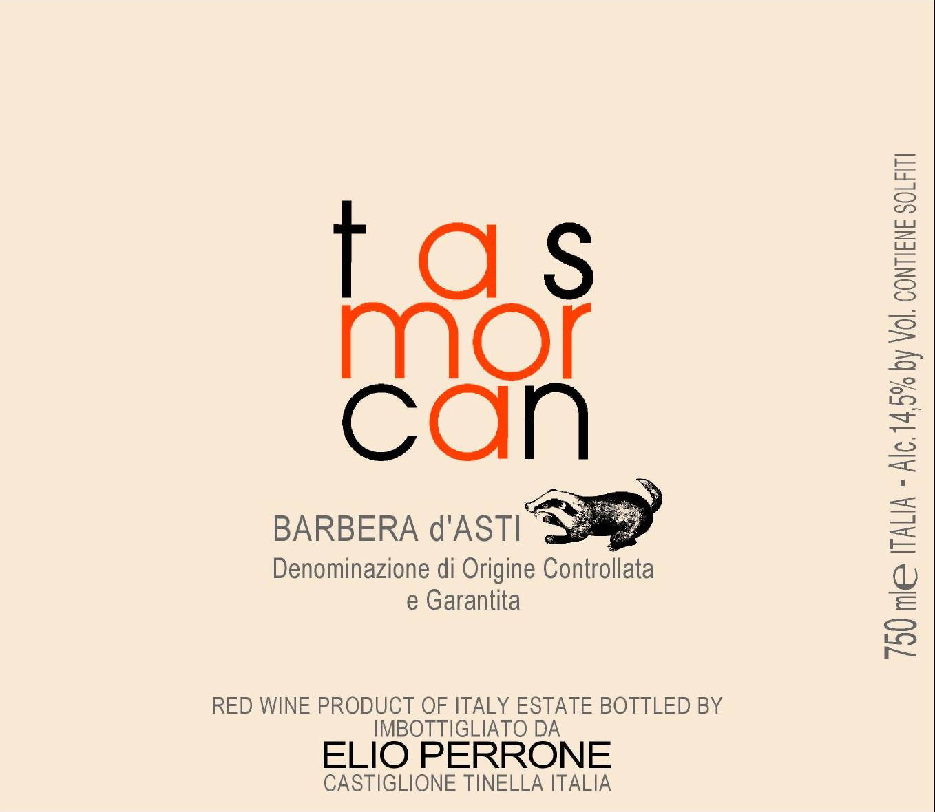 Barbera d'Asti Tasmorcan 2012
