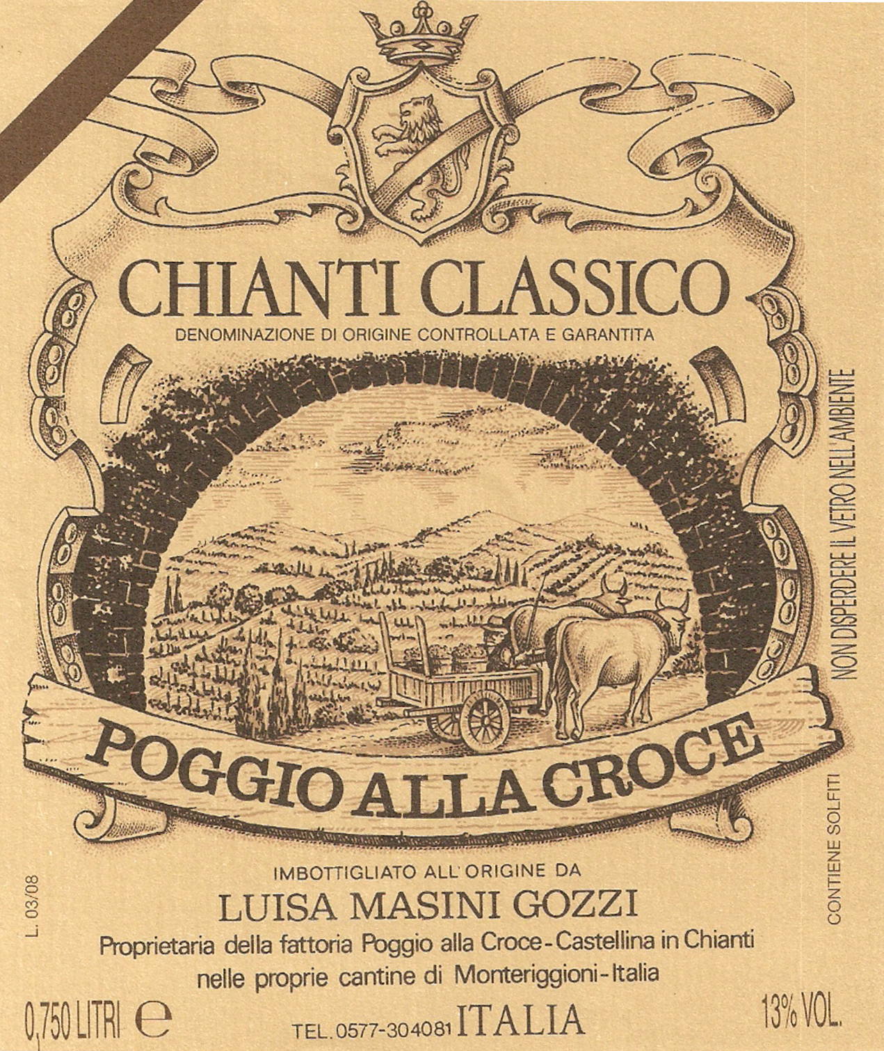 Chianti Classico Poggio alla Croce 2005