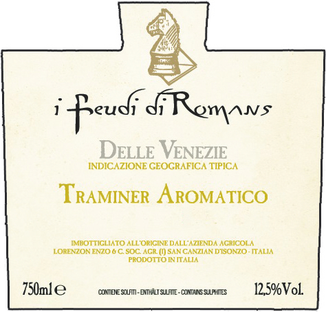 Traminer Aromatico I Feudi di Romans 2012