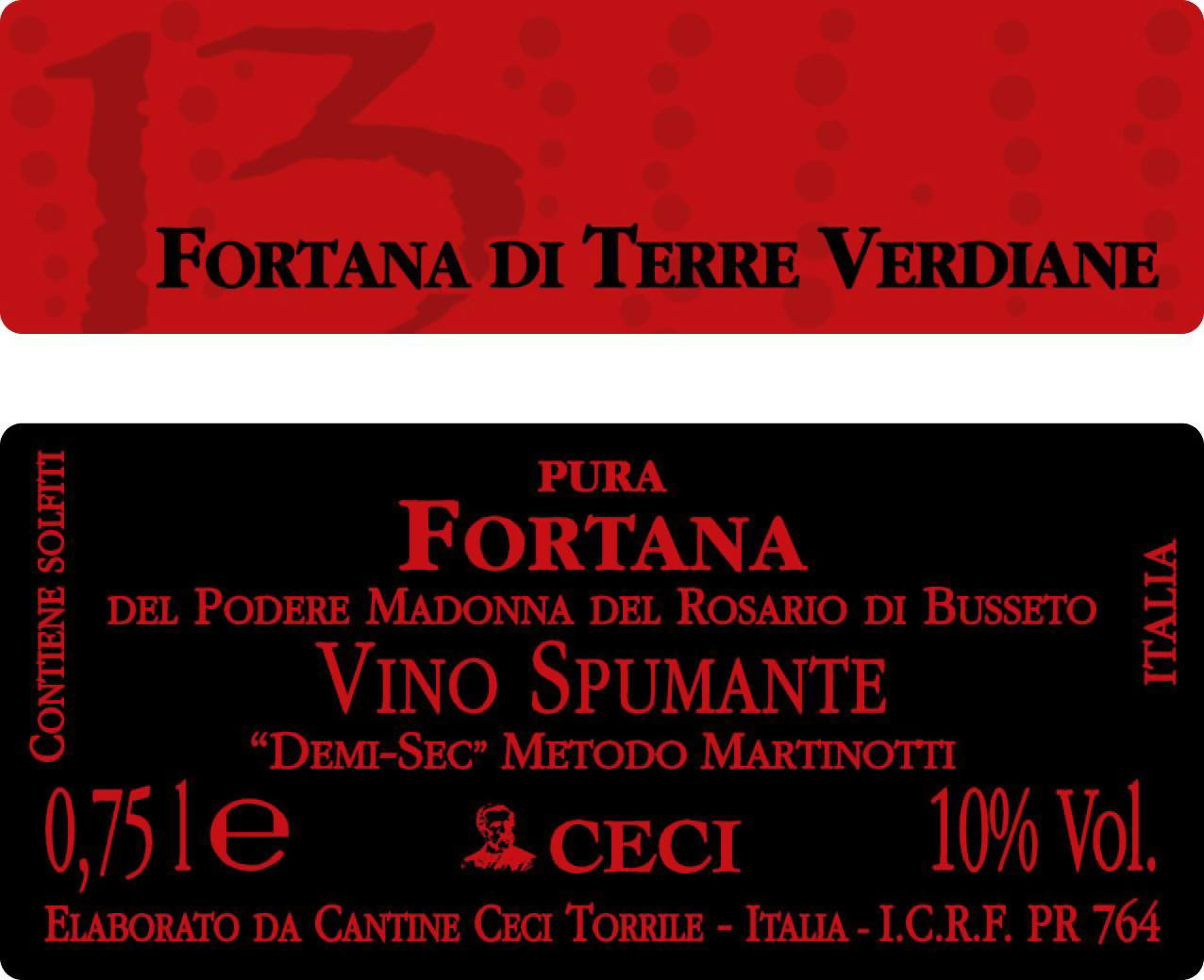 Tredici di Terre Verdiane Fortana sa