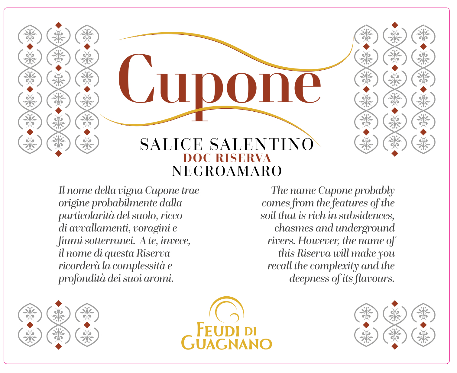 Salice Salentino Riserva Cupone 2019