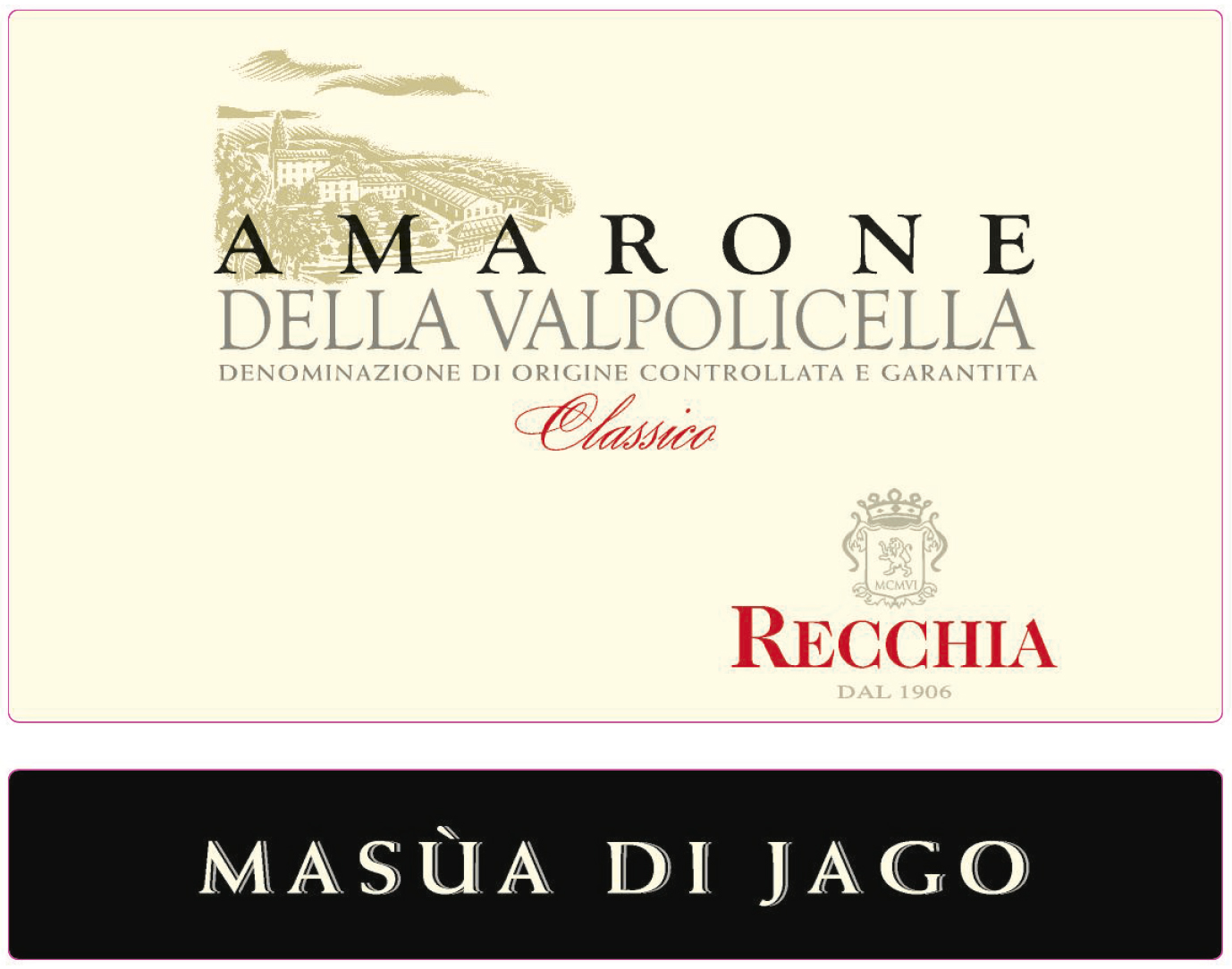 Amarone Masùa di Jago 2017
