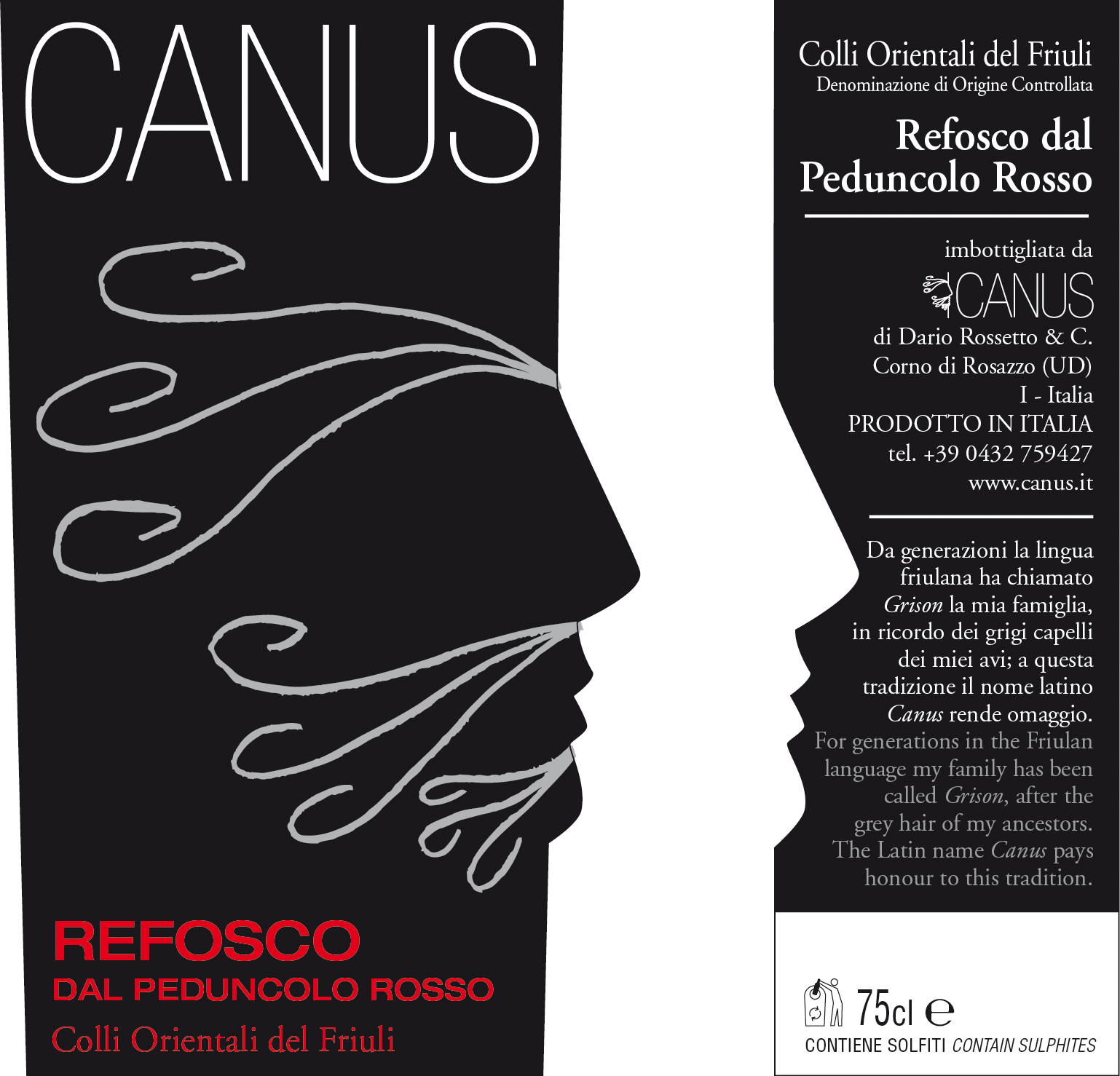 Refosco dal Peduncolo Rosso 2009