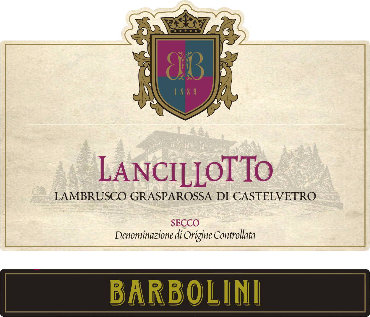 Lambrusco Grasparossa di Castelvetro Lancillotto sa