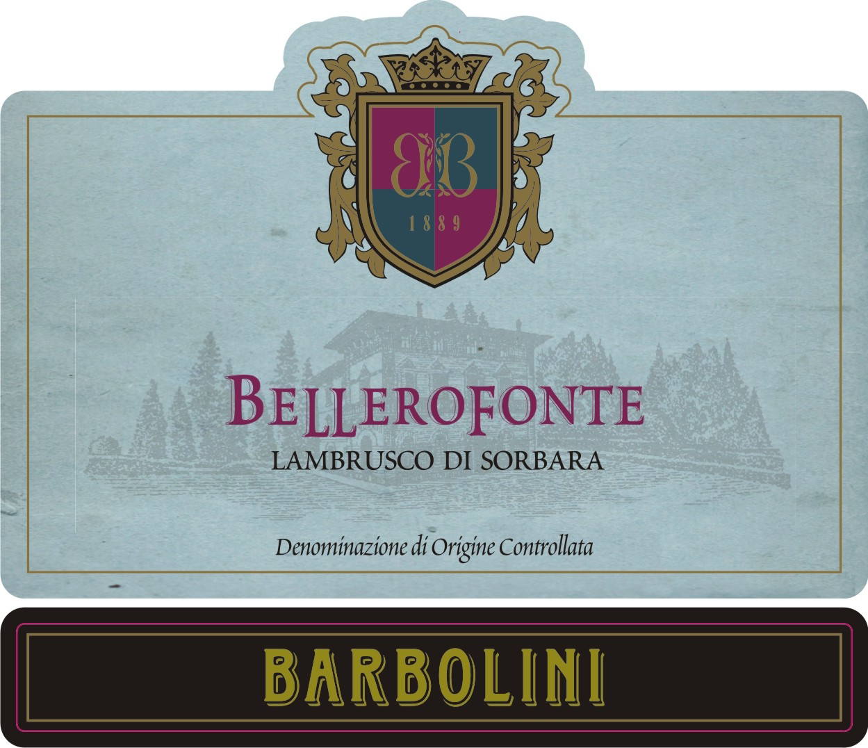Lambrusco Grasparossa di Castelvetro Bellerofonte sa