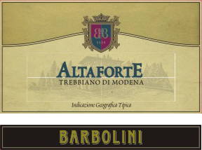 Trebbiano di Modena Altaforte sa