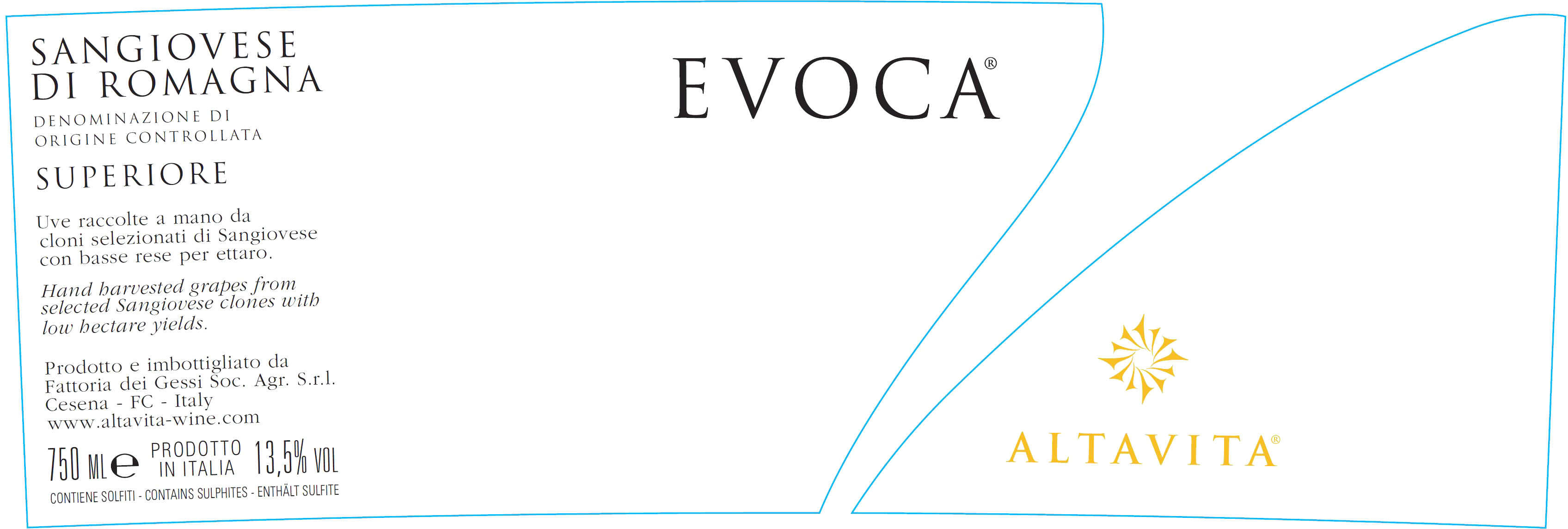 Sangiovese Superiore Doc Evoca 2007