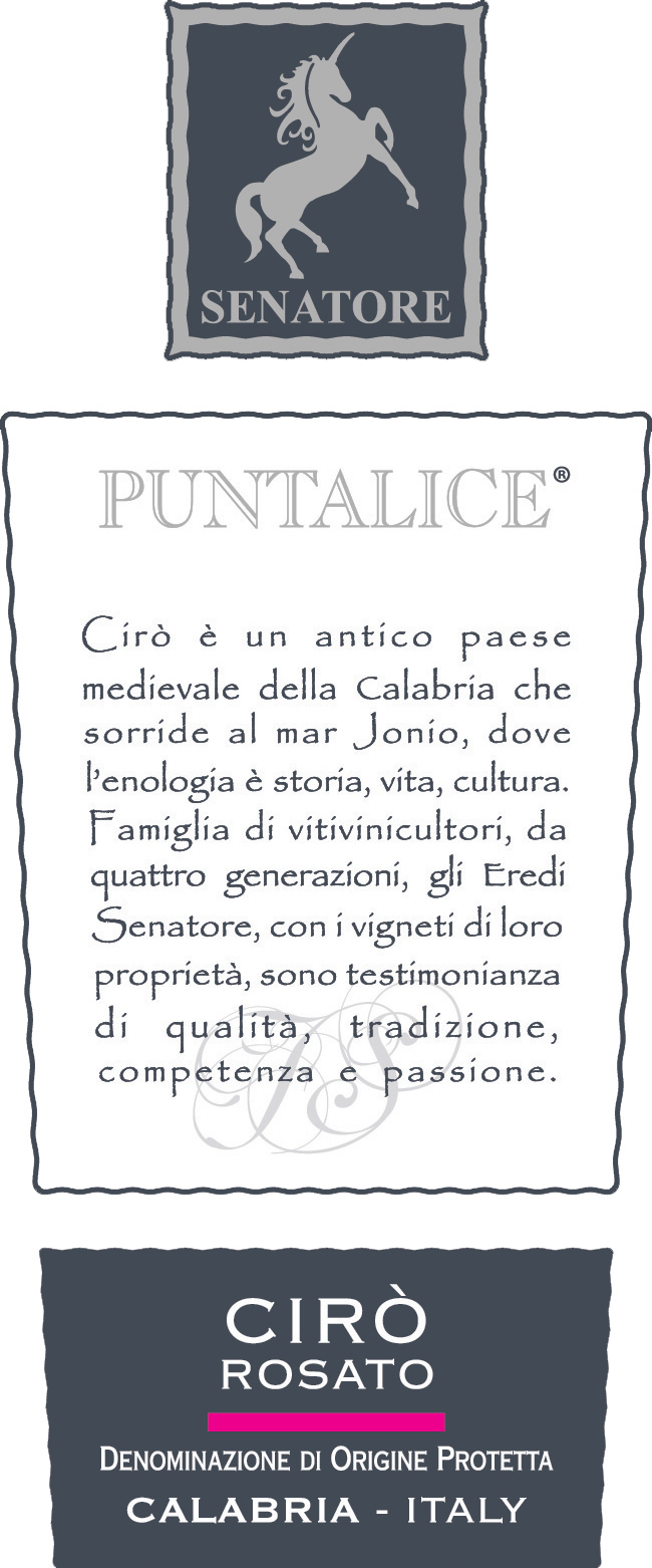 Puntalice Cirò Rosato 2007