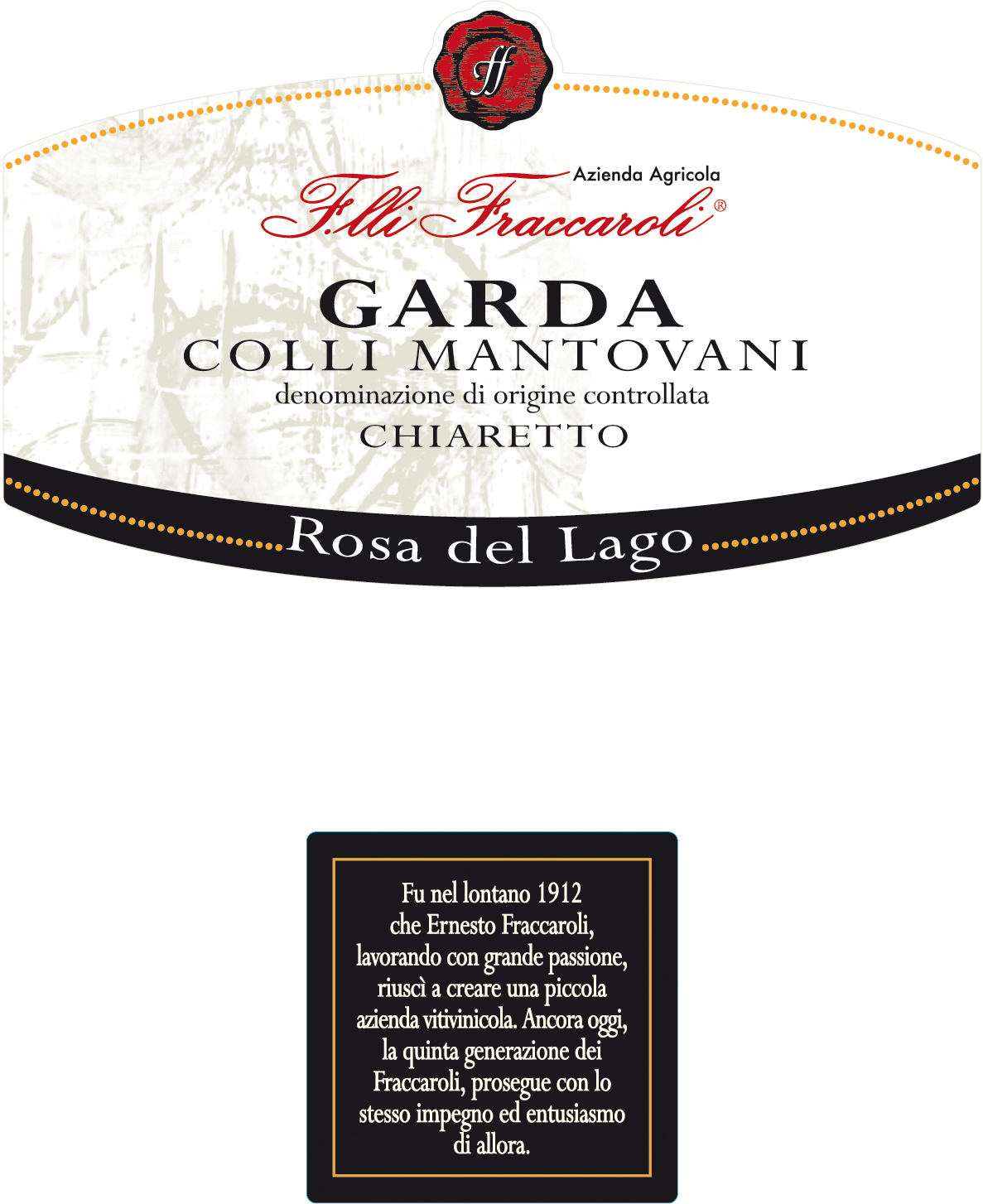 Rosa del Lago Garda Colli Mantovani Chiaretto 2013