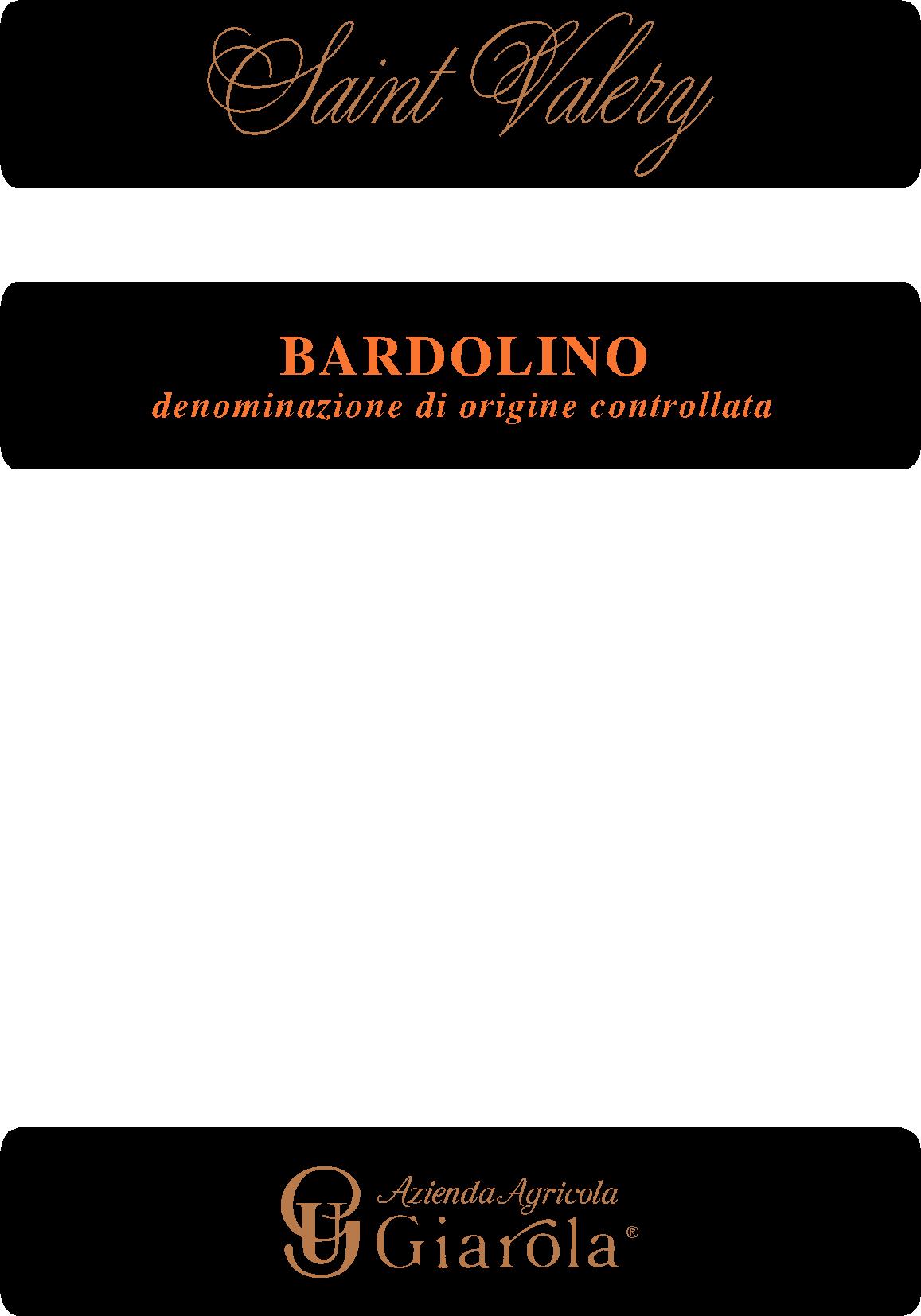 Bardolino Doc Saint Valery 2010