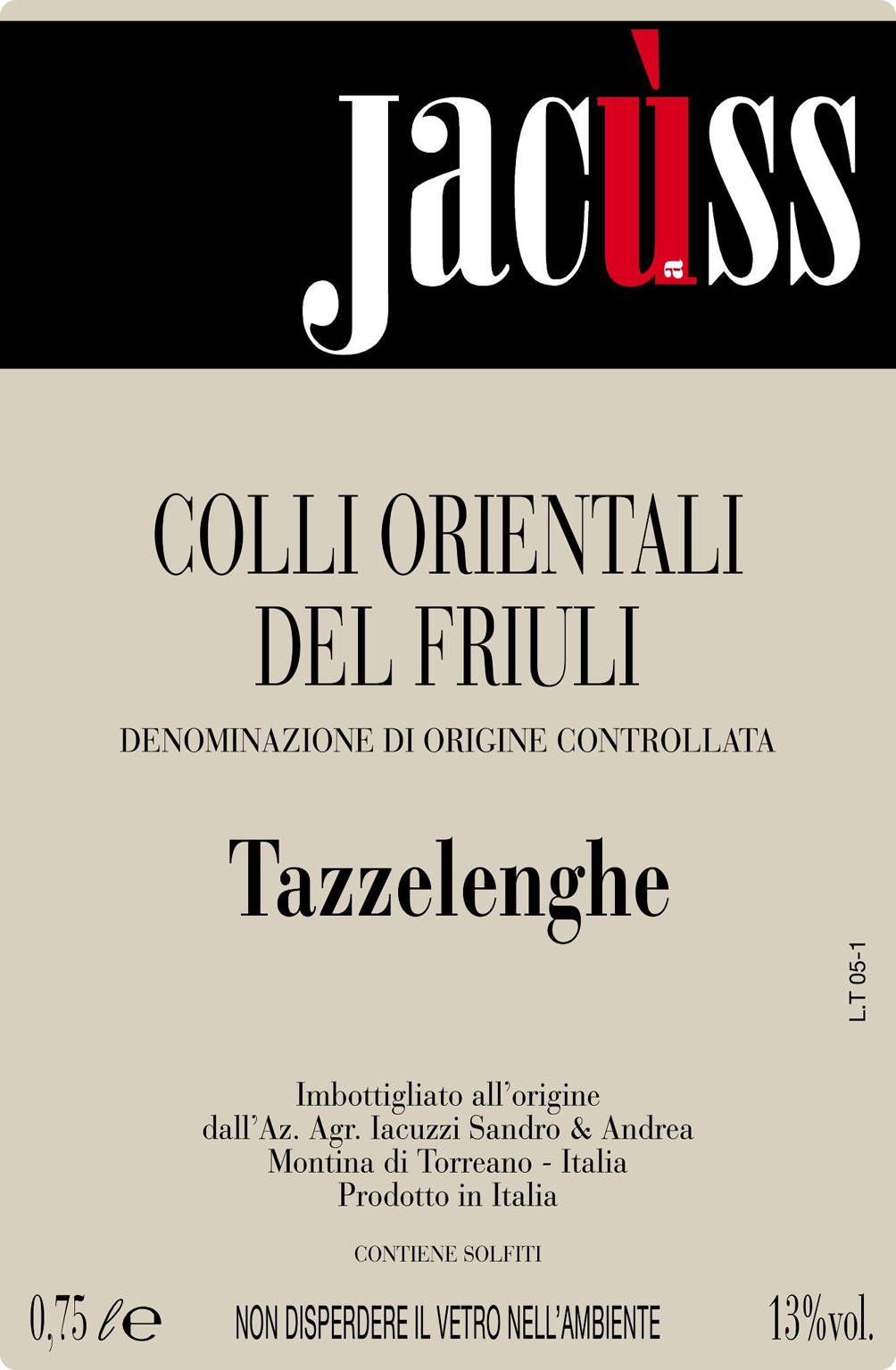 Tazzelenghe Colli Orientali del Friuli 2007