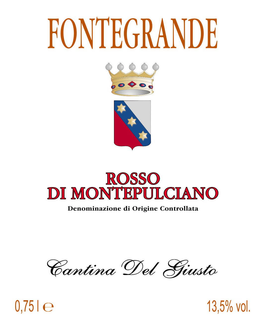 Rosso di Montepulciano Fontegrande 2007