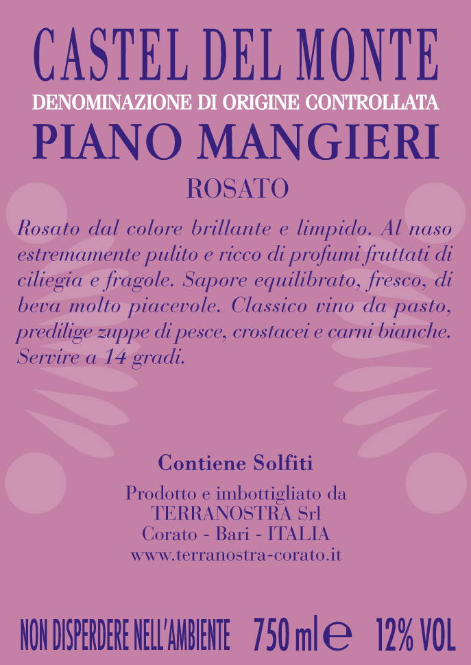 Castel del Monte Rosato 2007