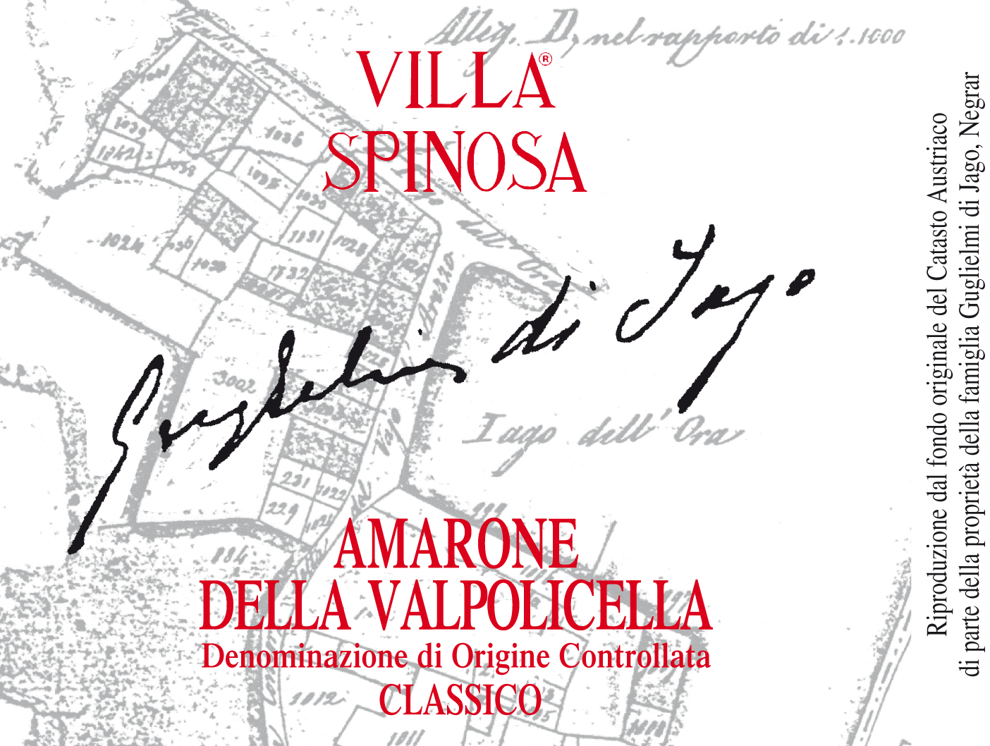 Amarone Classico Guglielmi di Jago 1998