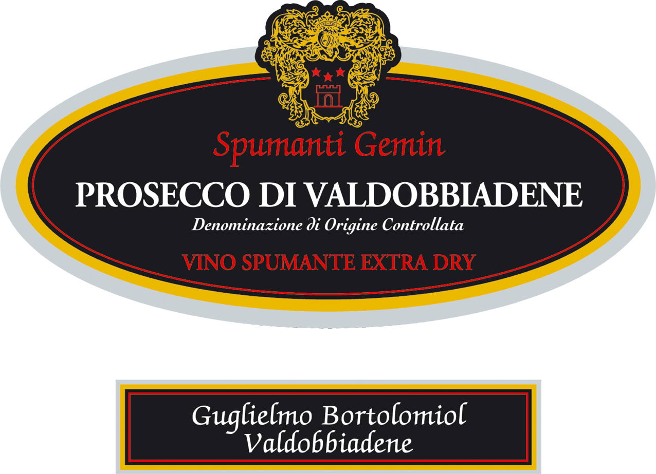 Prosecco Extra Dry (eti nera) sa