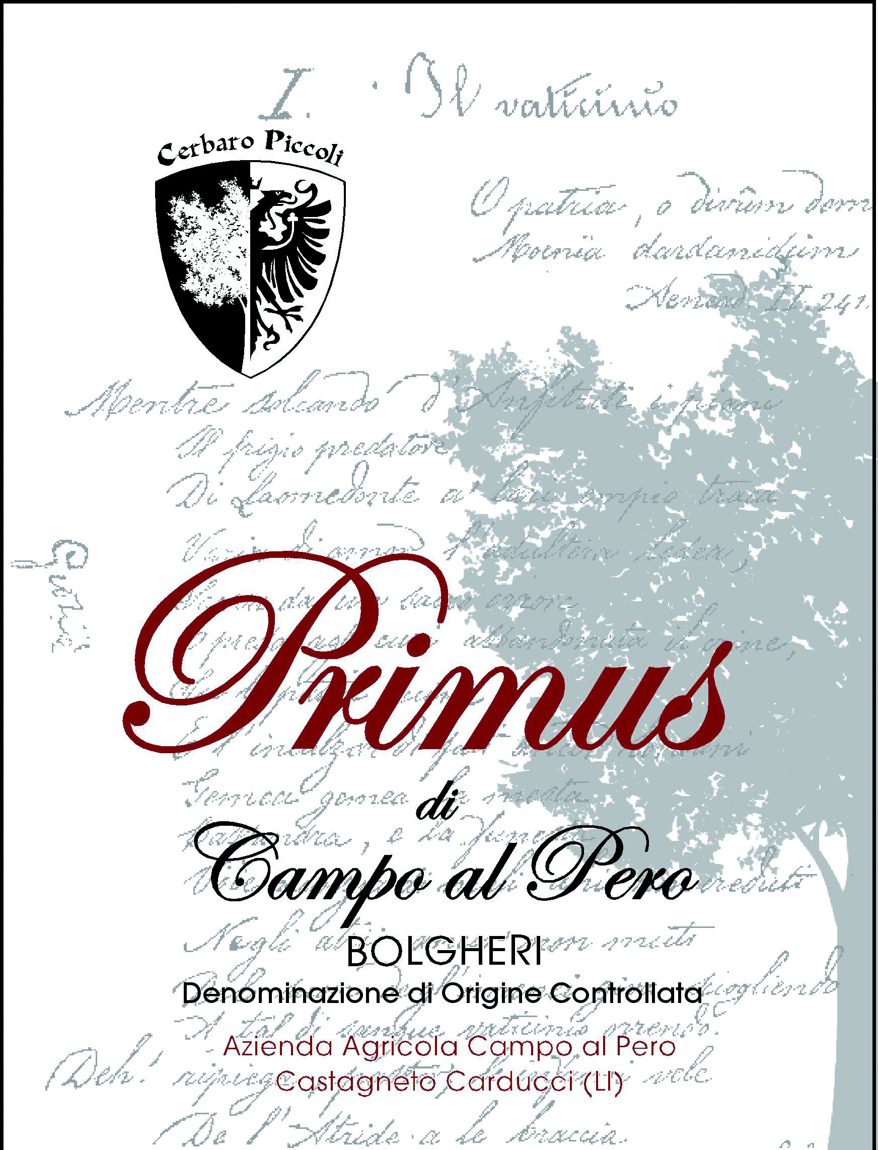 Primus di Campo al Pero 2010