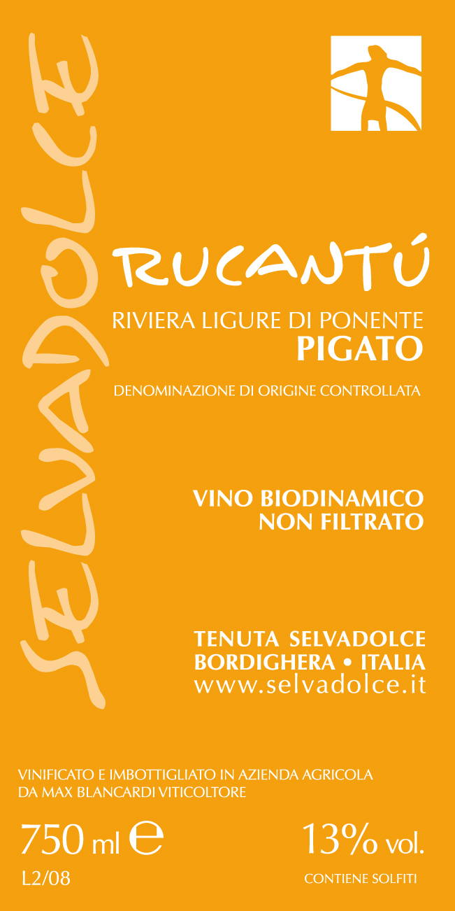Pigato Biodinamico Rucantù 2007