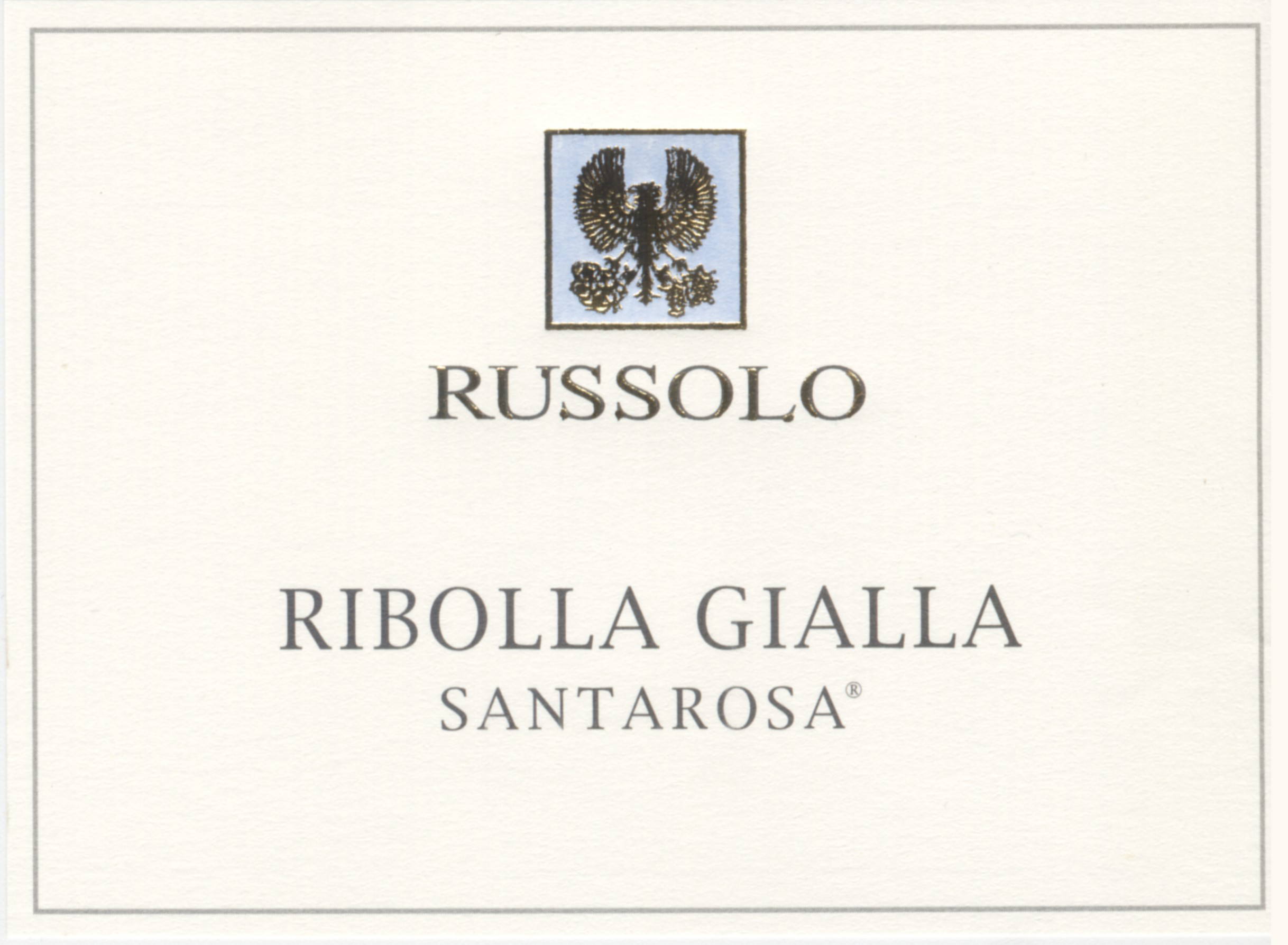 Ribolla Gialla Santarosa 2010