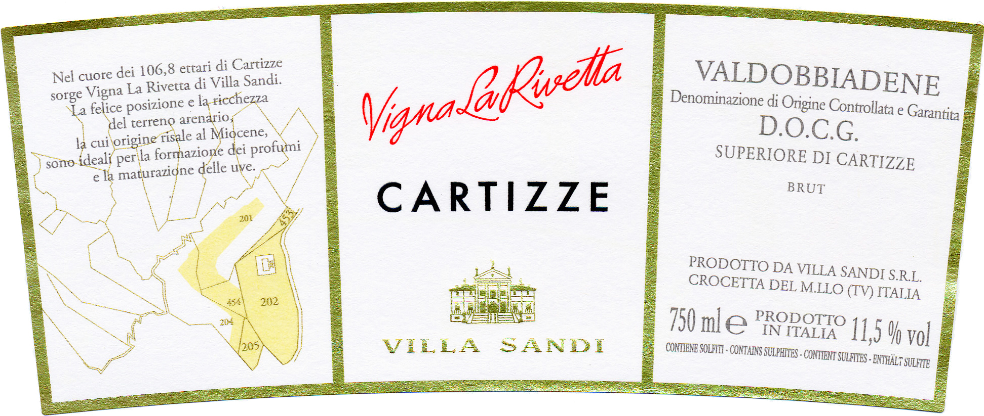 Cartizze Superiore Vigna La Rivetta sa