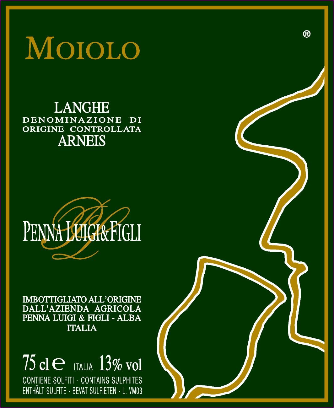 Arneis Langhe Moiolo 2008