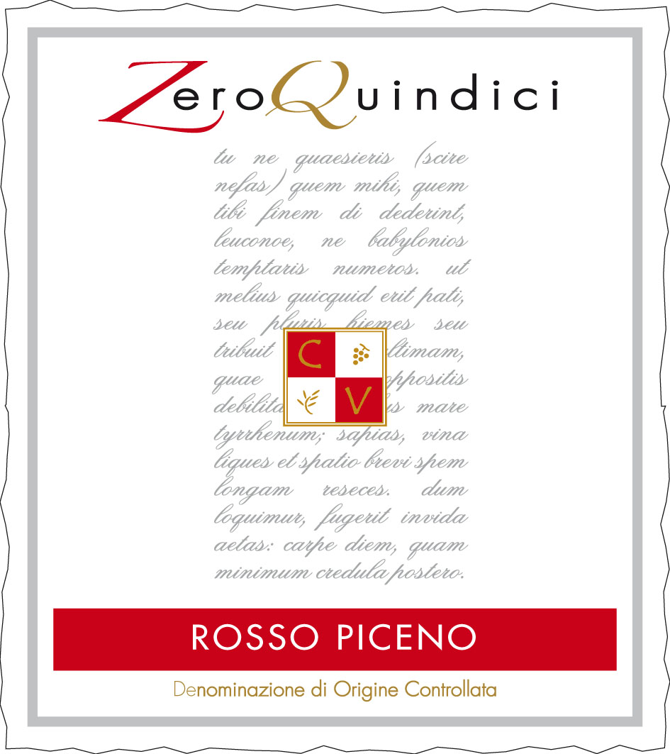 Rosso Piceno Doc Bio Zeroquindici 2014