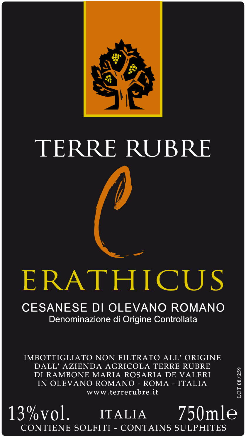 Cesanese di Olevano Romano Erathicus 2006